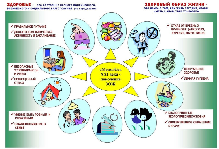 Информация о вреде наркотиков и пропаганде здорового образа жизни.
